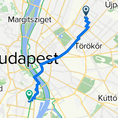 Szatmár utca 69., Budapest to Nádorliget utca 7a., Budapest