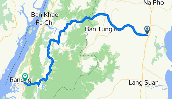 43PP+G2C, Thung Takhrai to Thailand, Tambon Khao Niwet