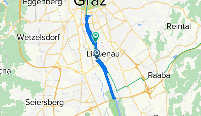 Lagergasse 349, Graz nach Angergasse 43, Graz