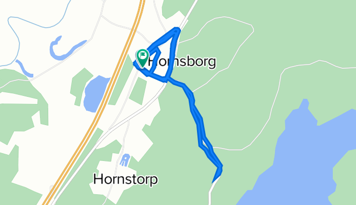 Hornsborg 26, Hamneda to Hornsborg 26, Hamneda