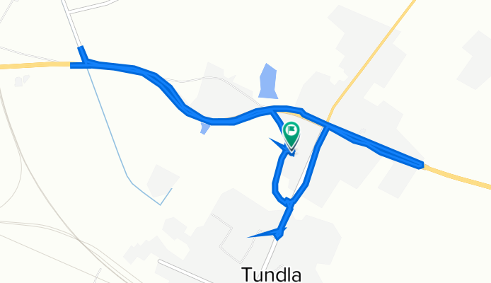 Route to Tundla