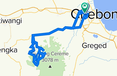 Route in der Bikemap App öffnen