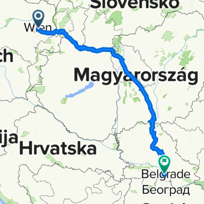 Wien - Belgrad