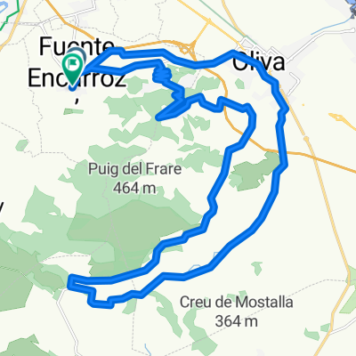 La Font d'En Carròs - Forna (por el Tossal Gros)