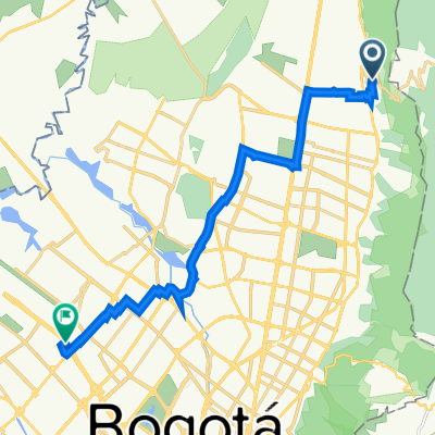 De Carrera 4 187a-12, Bogotá a Portal Eldorado, Bogotá