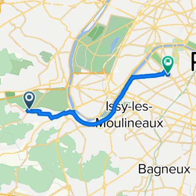 9 Rue Corot, Ville-d'Avray à 75–85 Avenue de Ségur, Paris