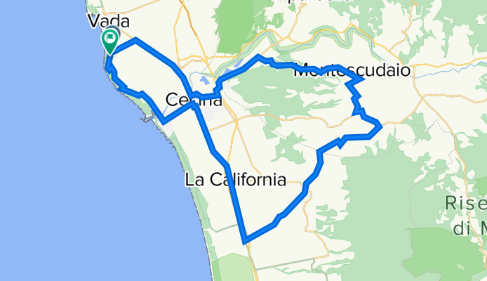 Vada-Montoscudaio -Guardistallo -Bibbona - Vada