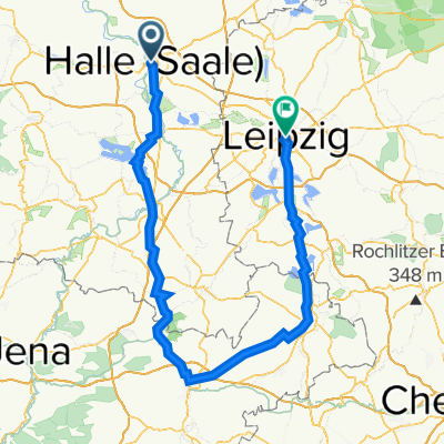 Märzroute Halle-Gera-Leipzig (Wochenende)