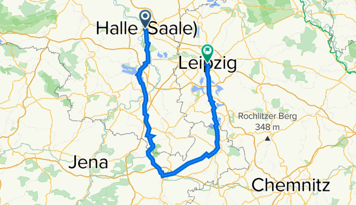 Märzroute Halle-Gera-Leipzig (Wochenende)