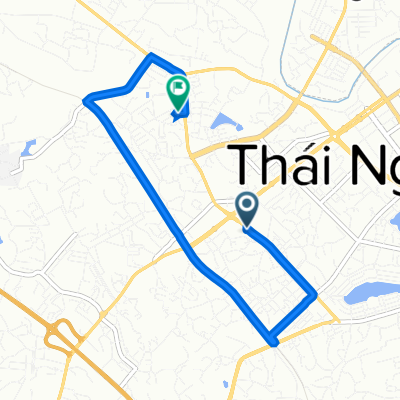 Lương Ngọc Quyến 356, Thành phố Thái Nguyên to Đường Lê Quý Đôn số 2, Thành phố Thái Nguyên