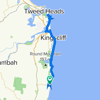 Pottsville South to Fingal Heads Return