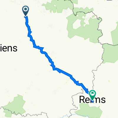 2 Arras-Reims (stops via Francigena) 2907