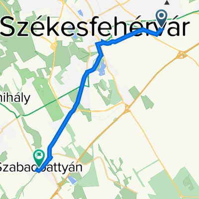 Köfém lakótelep 1, Székesfehérvár - Árpád utca 30a, Szabadbattyán