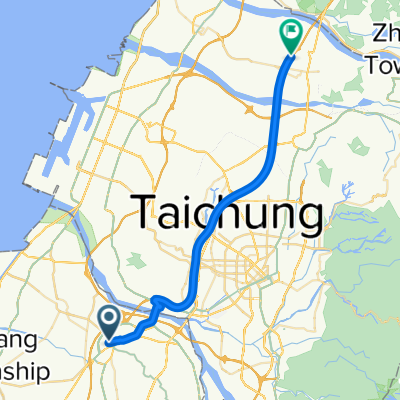 Route to 月湖路 137, 后里區