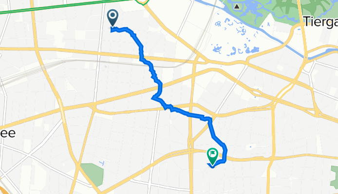 Herderstraße 8, Berlin nach Motzstraße 89, Berlin