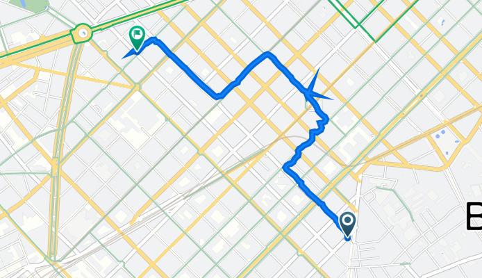 Carrer de Floridablanca, 138–154, Barcelona a Carrer de Villarroel, 210, Barcelona