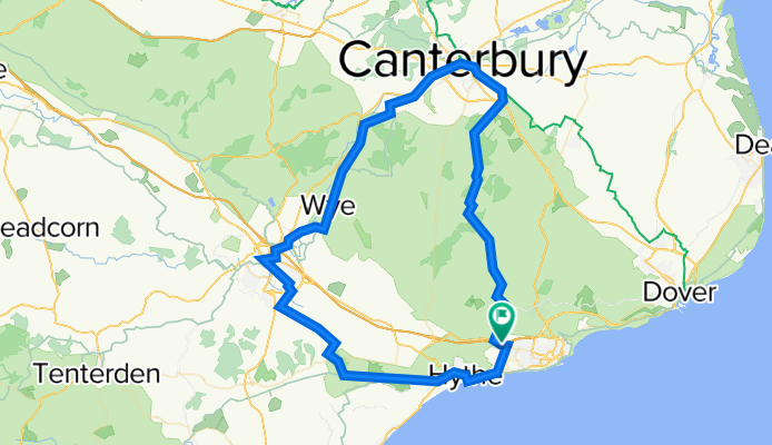 Folkestone-Ashford-Canterbury