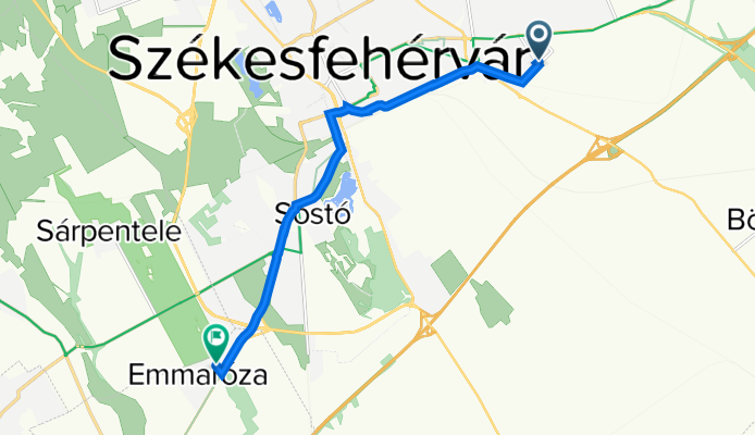 Verseci utca Üzletsor, Székesfehérvár - Kápolna dűlő 18, Szabadbattyán