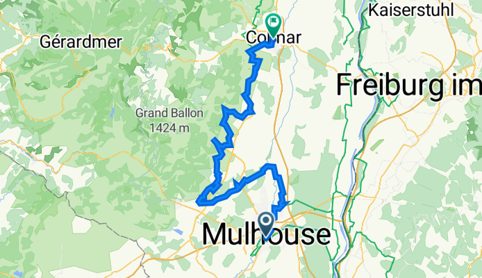 EuroVélo 5 - Jour 41 - Mulhouse/Colmar