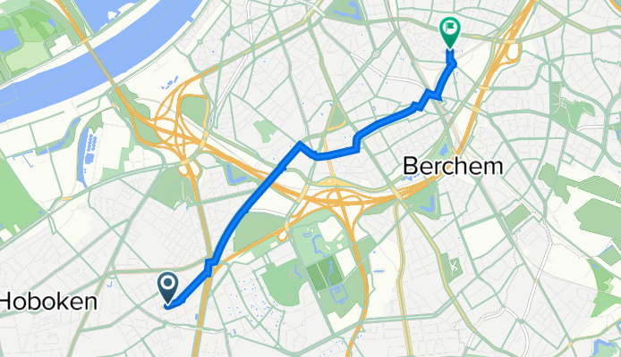 Orchideeënstraat 43, Antwerpen naar Lange Altaarstraat 12, Antwerpen