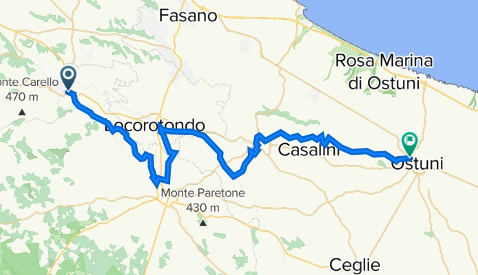 Alberobello to Ostuni