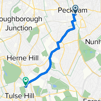 1–5 Cerise Road, London to 229 Rosendale Road, London