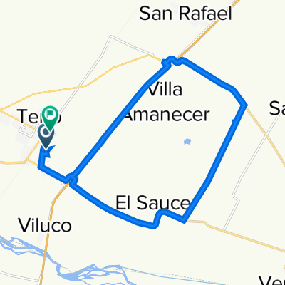 Diagonal Las Araucarias, Teno a Pasaje Bernardo O'Higgins 901–941, Teno