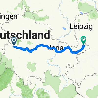 Thüringer Städteradweg komplett