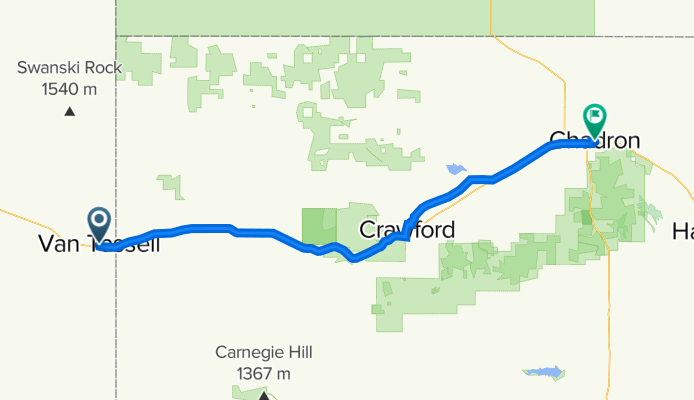 Nebraska Gap1: Van Tassell to Chadron