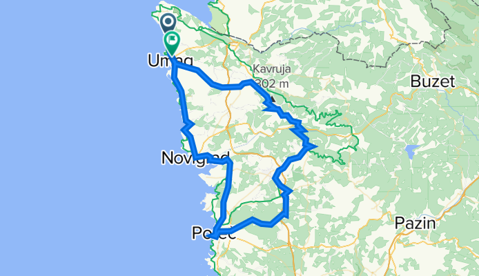 Ž5002, Katoro to Kolodvorska ulica 4, Umag