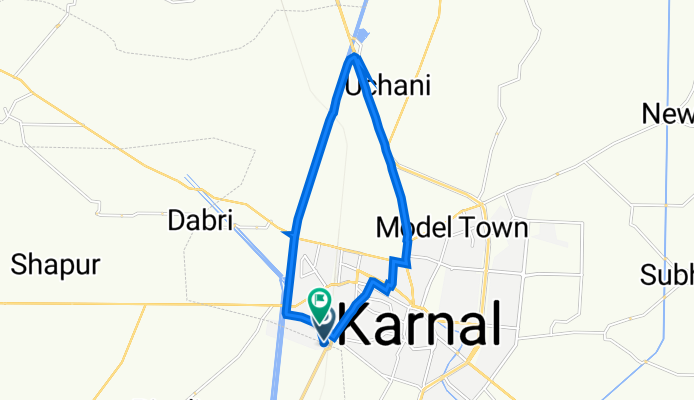 Karnal Road to MXJ8+M5Q, Karnal