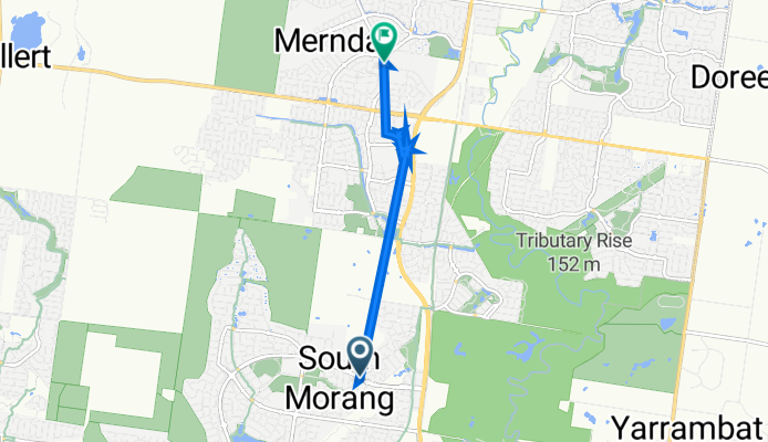South Morang to Mernda Village Drive 59