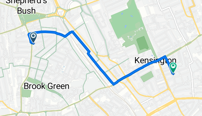 33 Shepherd's Bush Road, London do 71A Abingdon Road, London