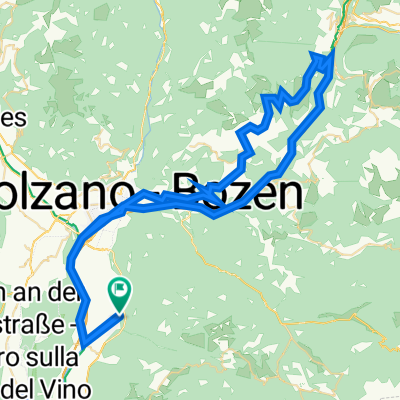 Klobenstein 80km 1340hm Bozen Kaffe