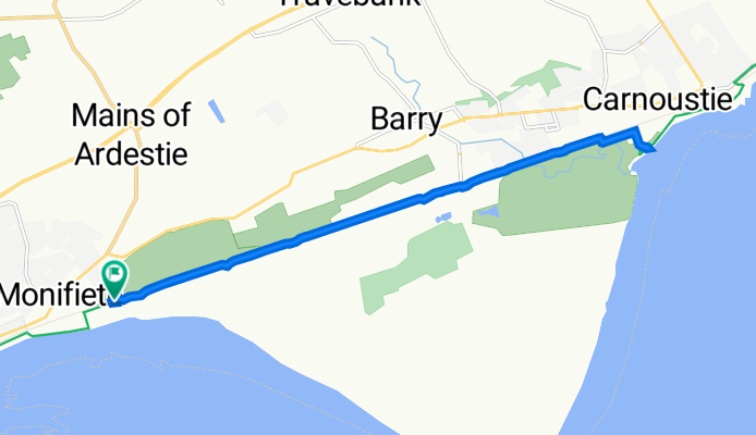 Monifieth and Sidlaw Ward, Dundee to Monifieth and Sidlaw Ward, Dundee