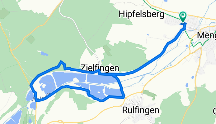 Rundfahrt Ennetach - Baggersee Zielfingen
