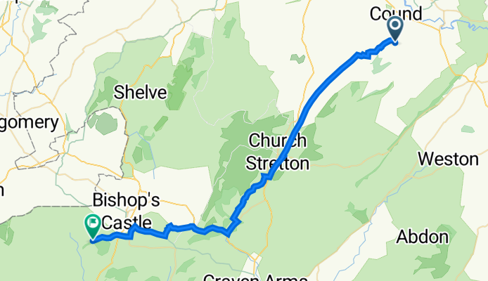 Route to Unnamed Road