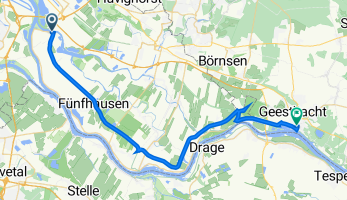 Elberadweg Etappe 1