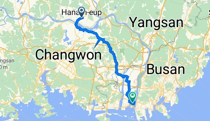 Susan to Busan (D6) - shorter route