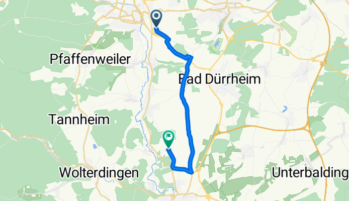 Kopsbühl 62, Villingen-Schwenningen nach Donaueschingen
