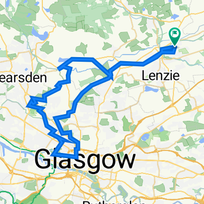 Fellsview Avenue 50, Kirkintilloch to Fellsview Avenue 48, Kirkintilloch
