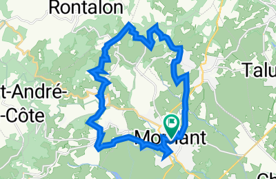 Route in der Bikemap App öffnen