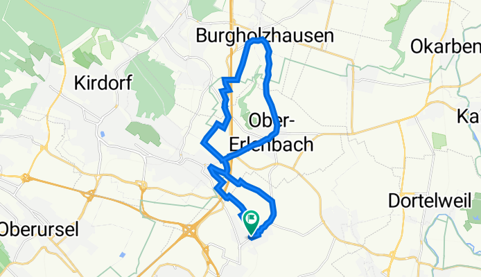 Deuil-La-Barre-Straße 51, Frankfurt am Main nach Deuil-La-Barre-Straße 53, Frankfurt am Main