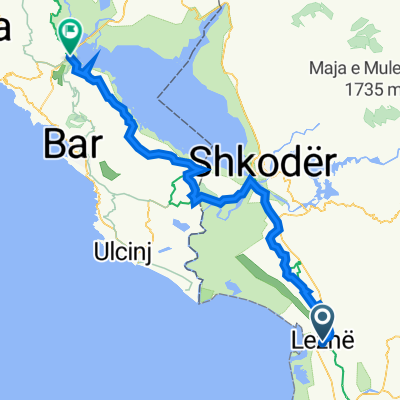 2314 Day14 Lezhe-Virpazar Albania- Montenegro