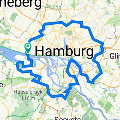 Hanburg Grüner Ring Freizeitroute 11