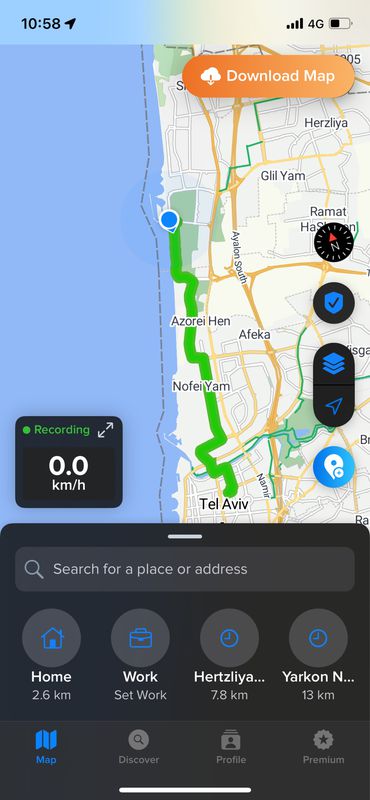 Prof Moshe Shor Street 12, Tel Aviv-Yafo to Prof Moshe Shor Street 23, Tel Aviv-Yafo