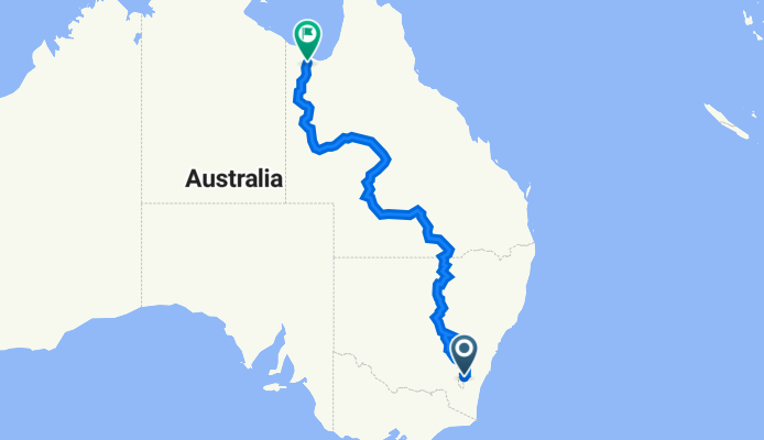 AussieVelo 8: Canberra - Darwin
