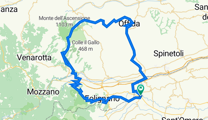 Sant'Egidio - Offida - Castignano - Ascoli