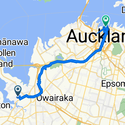 75D Canal Rd, Auckland to 29 Customs St West, Auckland