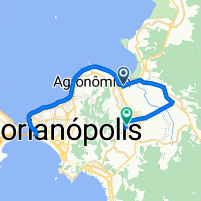 Ciclovia Beira Mangue, Florianópolis a Rua Lauro Linhares, 1775, Florianópolis